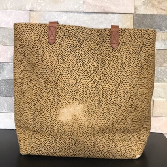 MADEWELL Genuine Calf Hair Med.Transport Tote(9) - Picture 9 of 12